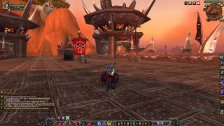 Swift Red Hawkstrider Mount Gameplay