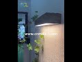 Outdoor Waterproof LED Doorplate Wall Light