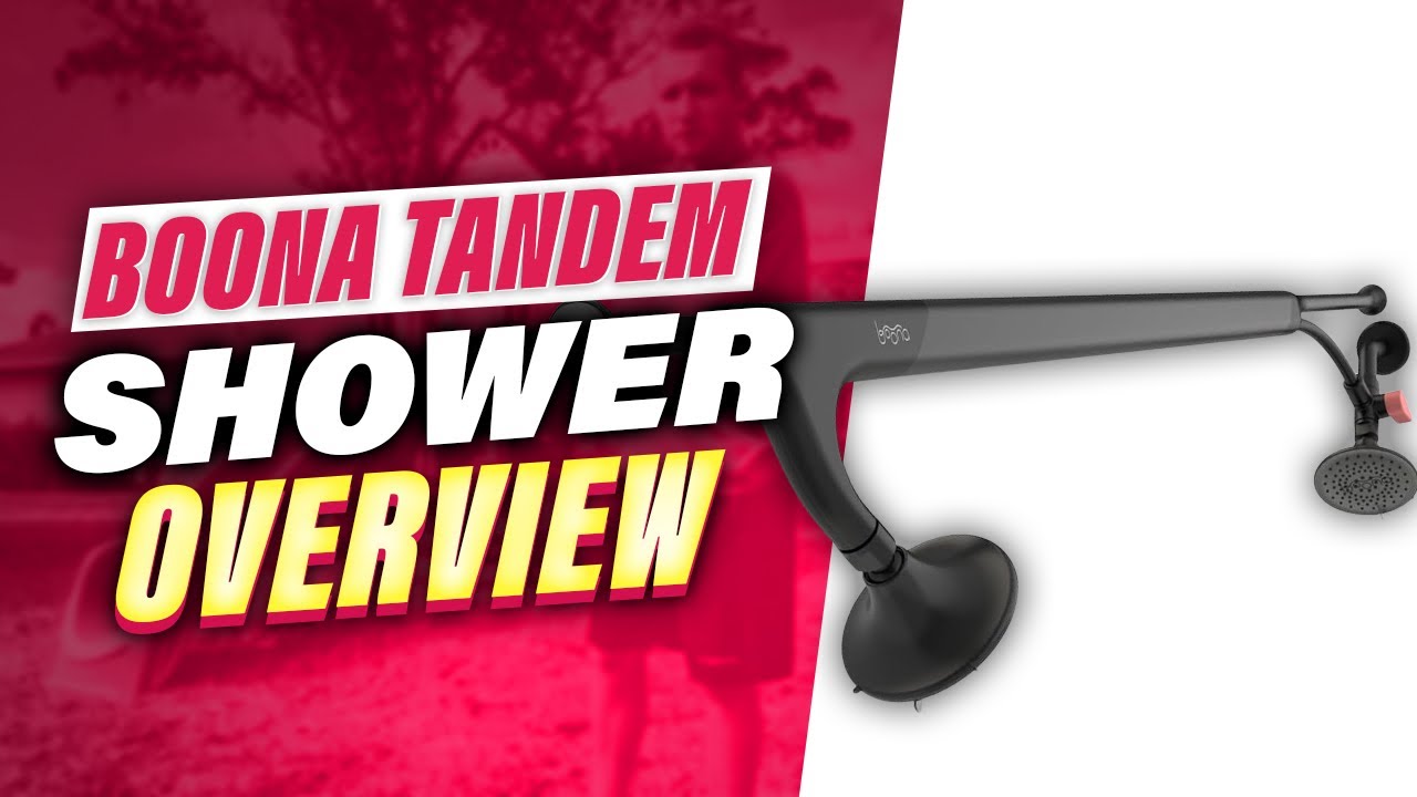 Boona Tandem Shower Overview & Setup (discount link in description)