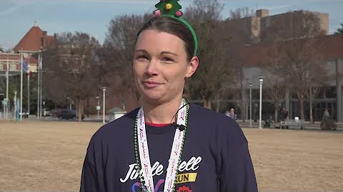 Runners gathered for 40th annual Jingle Bell Run benefiting the Arthritis Foundation