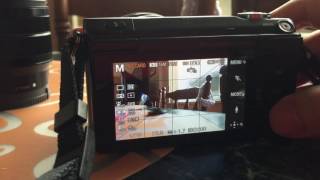 Sony Mirrorless NEX-3N manual exposure control demo