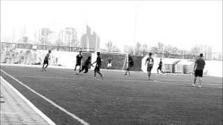 Football Kick ups Skills During Training Session