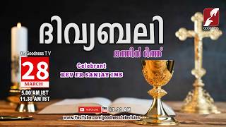 HOLY MASS|LATIN MASS| 28 MAR 2026 | REV FR SANJAY IMS | MALAYALAM QURBANA|TODAY MASS|GOODNESS TV screenshot 1