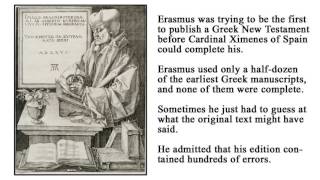 Michael Heiser: King James Onlyism and New Testament Manuscripts screenshot 5