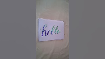 Hello calligraphy #calligraphy #brushpen #art #calligraphyart