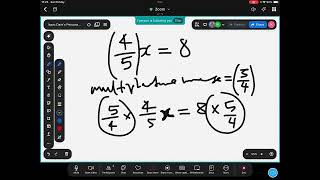 Solving Simple Equations | Multiplicative Inverse