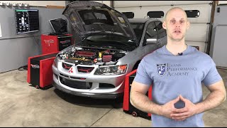 Ecu Flash Live Training: Mitsubishi Evolution 9 Part 1 | Evans Performance Academy