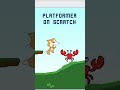 Platformer game on Scratch #shorts