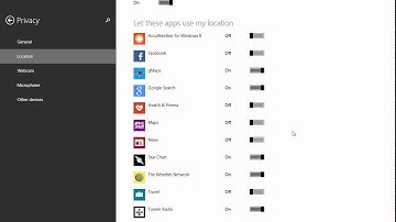 Windows 8.1 Back to basics Location privacy settings explained for a safe computer