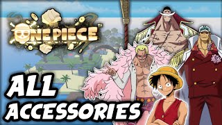 Getting All Accessories in A One Piece Game - Roblox 