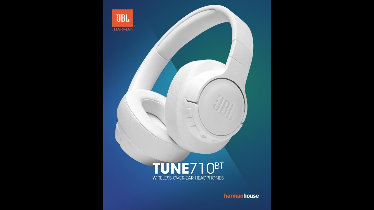 JBL TUNE 710BT Wireless Bluetooth Over Ear Headphones Unboxing