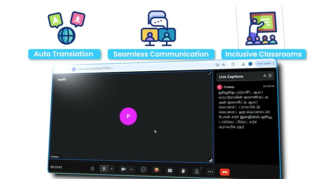 Daakia - A platform where language meets learning!