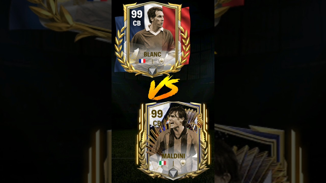 Blanc VS Maldini 