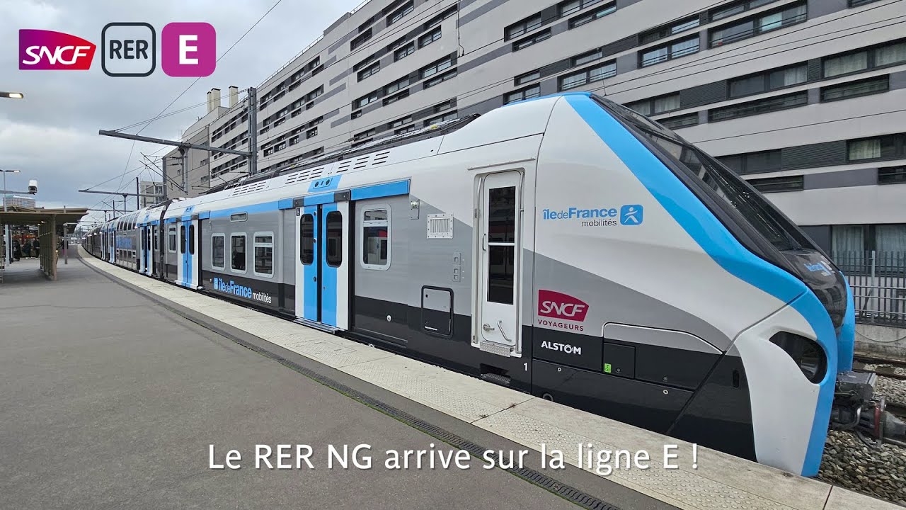 SNCF A la dcouverte du RER NG    4K