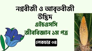 নগ্নবীজী ও আবৃতবীজী উদ্ভিদ ০৪ || HSC Botany Chapter 9
