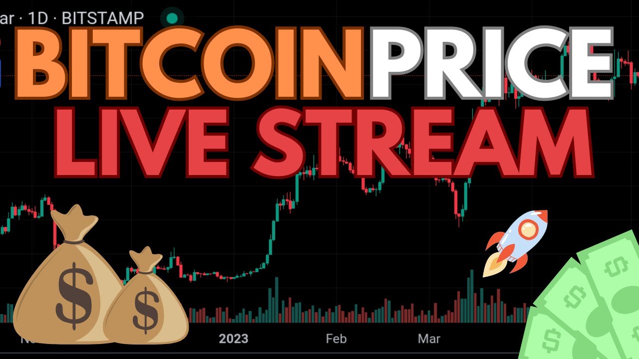 Bitcoin Live Price Chart stream | Bitcoin Price Today 5-3-23 - YouTube