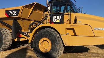 A02782 CAT 740B Off Road Truck