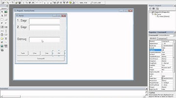 Visual Basic 6.0 Hesap Makinesi Yapımı