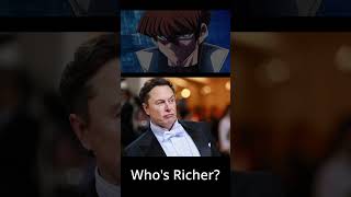 Is Seto Kaiba Richer than Elon Musk? #shorts #setokaiba #elonmusk