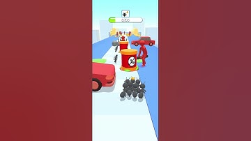 Tiny Run 3D gameplay walkthrough (256) #shorts