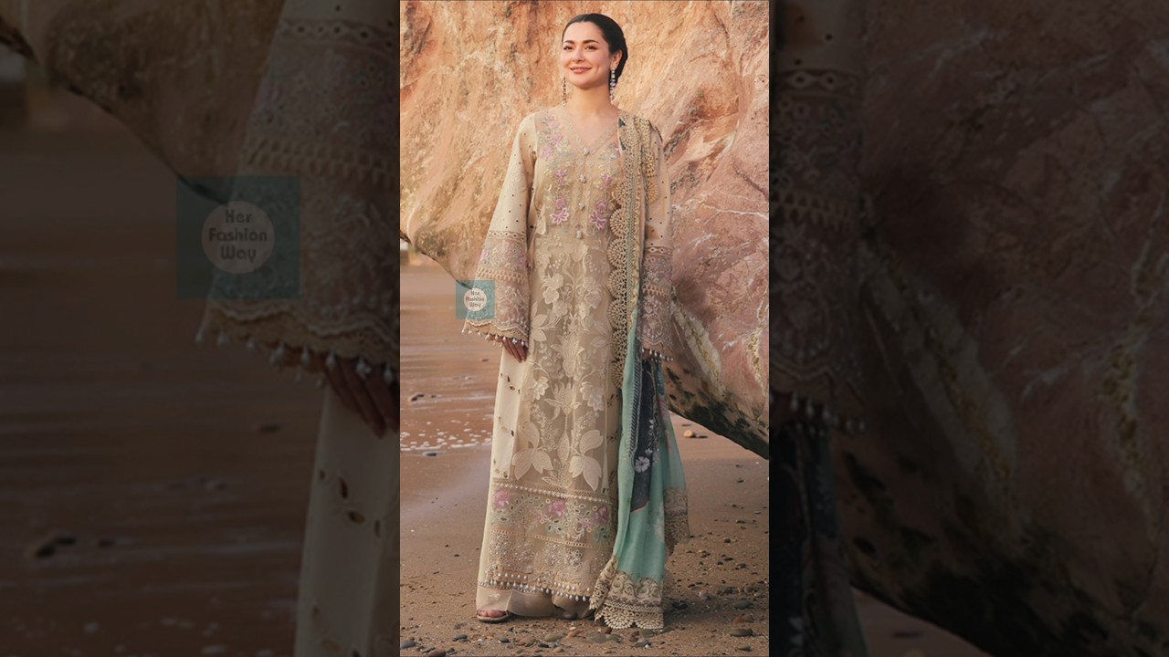 Imrozia Serene Hania Luxury Lawn 2025 Collection 