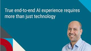 Delivering end‑to‑end AI experiences in complex enterprise ecosystems
