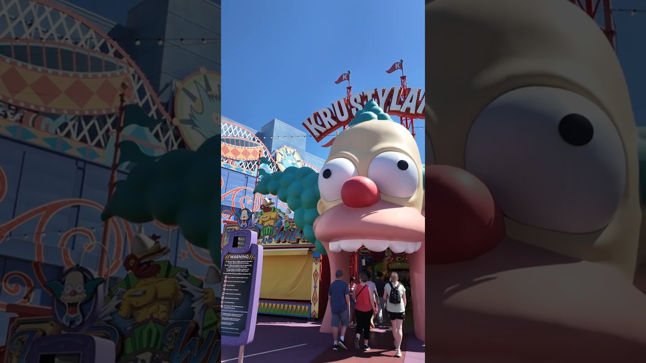 The Simpsons are leaving Universal Studios! #youtubeshorts The Simpsons are leaving Universal Studios! #youtubeshorts