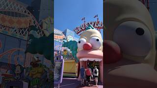 The Simpsons are leaving Universal Studios! #youtubeshorts @RetroTiburon