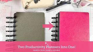 Half Letter Discbound Business Planner | Frankenplanner | Two Productivity Planners into One