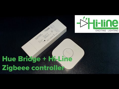 How to Connect Philips Hue to Hi Line RGBW Zigbee Controller