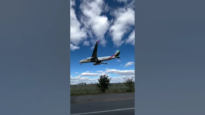 Emirates airlines first Airbus A350-900