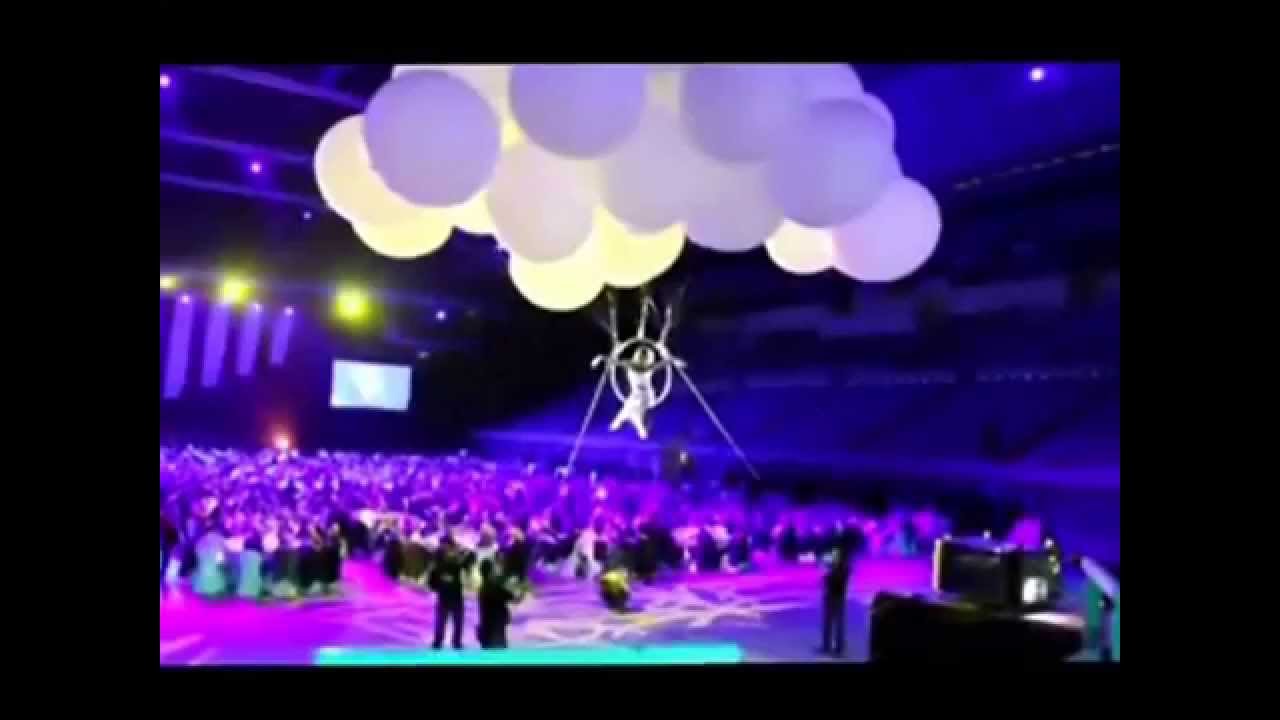 helium balloon show youtube