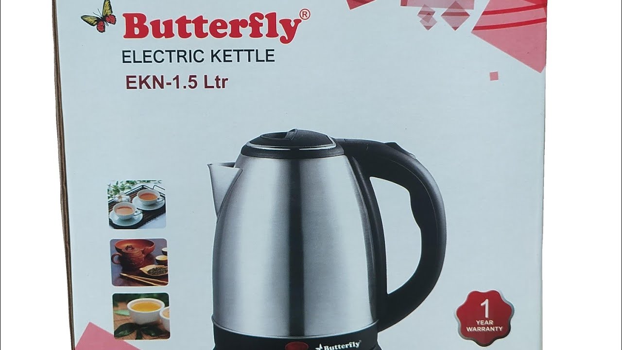 New Butterfly Electric kettle YouTube