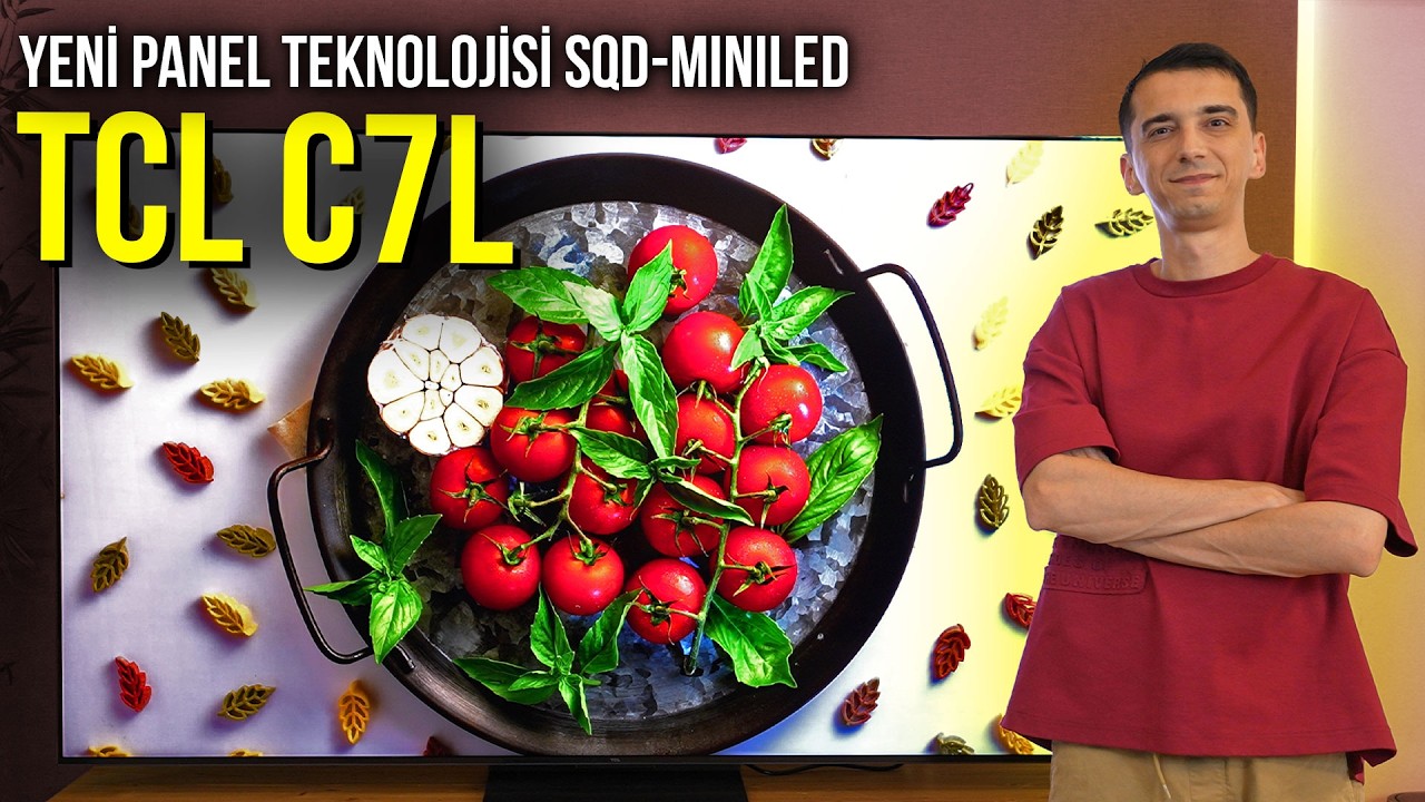 TCL'den Yeni Panel Teknolojisi SQD-Mini LED Televizyon!