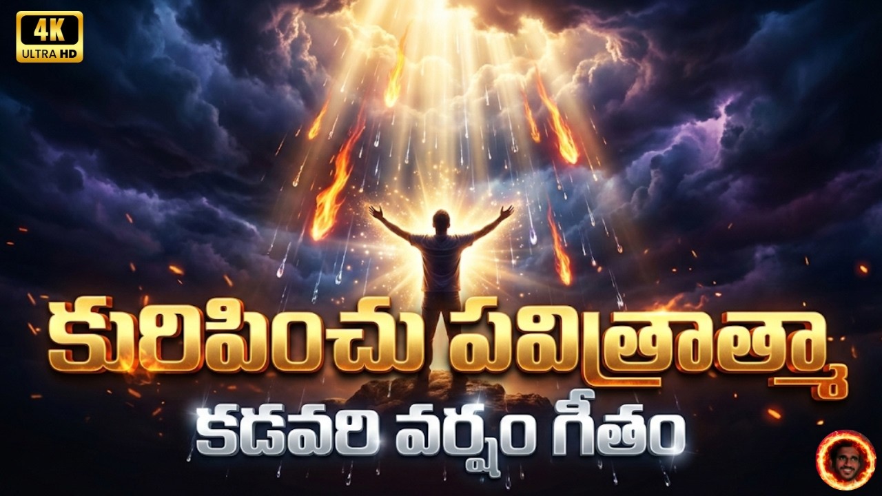 🔥 కురిపించు పవిత్రాత్మా – కడవరి వర్షం గీతం | Powerful Anointing Song #holyspirit