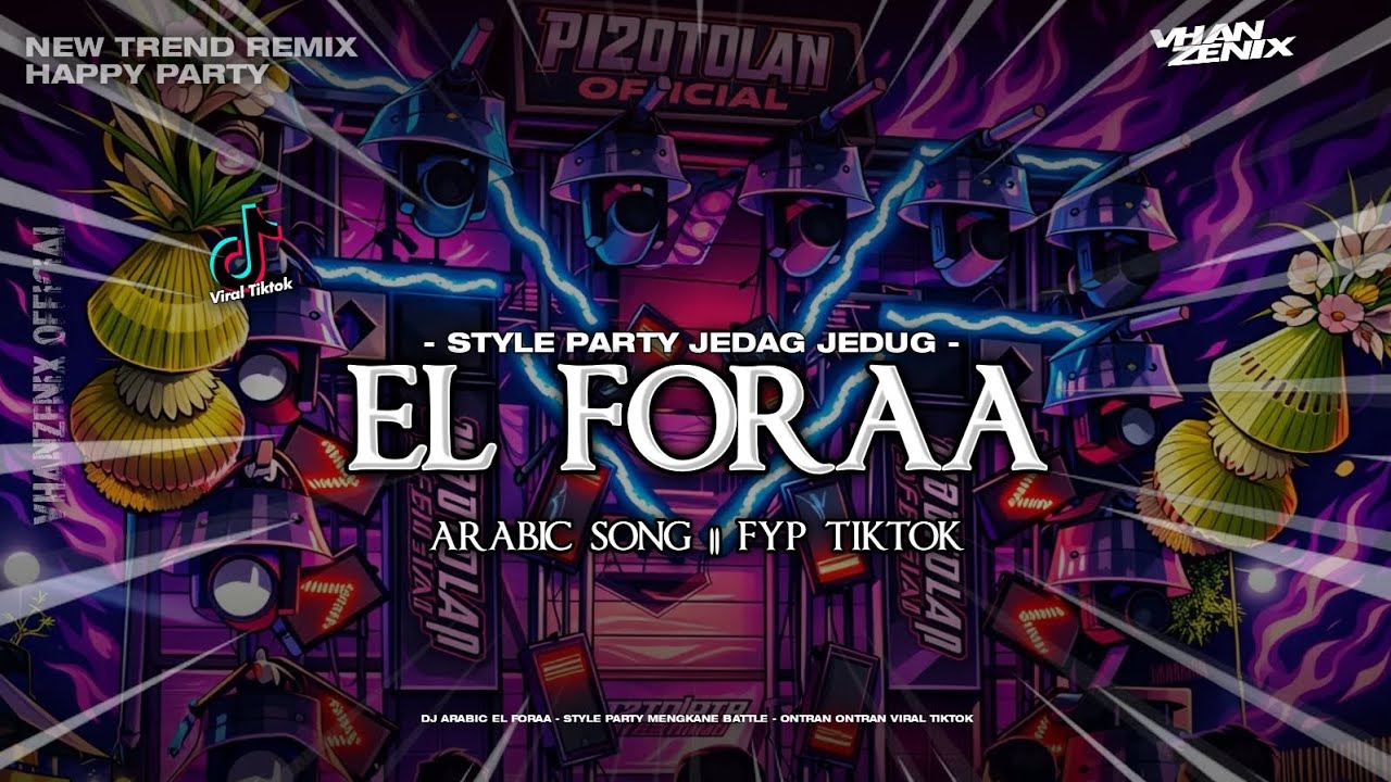ELFORAA ARABIC SONG REMIX FYP TIKTOK || VHANZENIX OFFICIAL 