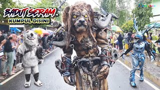 KARNAVAL terSERAM‼️ Monster Joget Kehujanan ~ Karnaval Pesona GondangLegi Malang