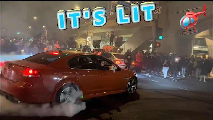 G8’s TAKE OVER SIDESHOW!! HUGE FLAMES!!