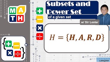 Determining the Subsets and Power Set of a Given Set - Math 7_Unit 1_Lesson 2_Practice Exercises C