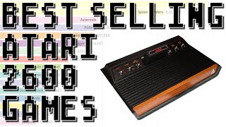 Best Selling Atari 2600 Games 1979-1984!