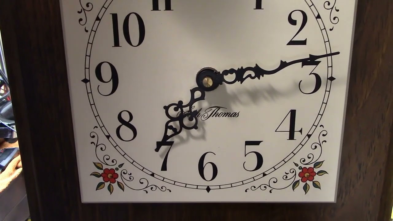 Vintage 1970's Seth Thomas Wall Clock: De-Quartz, And Put Into