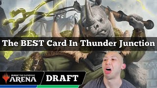 The BEST Card In Thunder Junction | Outlaws Of Thunder Junction Draft | MTG Arena