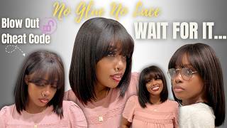 The Bob Wig with Bangs You Didn’t Know You Needed! 🔥 Scalp Looks TOO Real!