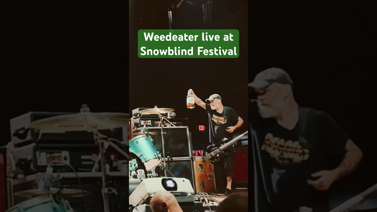 Weedeater live in Atlanta (Nov ‘23) - God Luck & Good Speed. 
