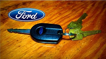 Can you program a spare key with one working Ford key?