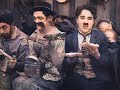 Charlie Chaplin - Behind the Screen (1916) - color (Laurel & Hardy)