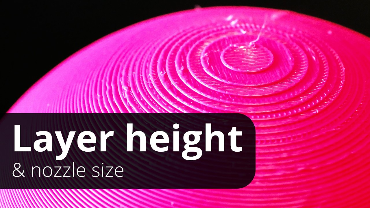 What layer height should you use? 3D Printing Mastery