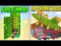 ProBoiz Secret Base Mods Show 🔥 Minecraft Pocket Edition Hidden Base Mods (MCPE)