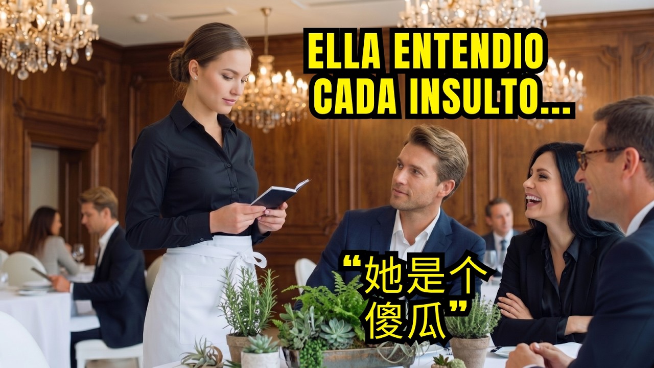 La mesera con un doctorado habló cuatro idiomas y dejó al Multimillonario sin palabras