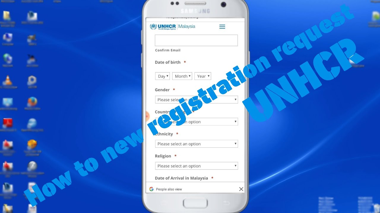 how to register with UNHCR refugee New apply for UNHCR card at online